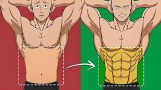 The ONLY 5 Exercises You Need For A Six Pack (NO EQUIPMENT)