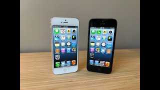 Unboxing an iPhone 5 on iOS 6 (Recorded with an iPhone 5)