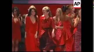 Thalia at The Heart Truth Red Dress Collection Fall 2006