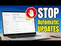 How to STOP Automatic UPDATES in Windows 11 (2025 Quick Disable)