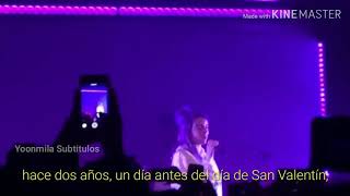 Billie Eilish cuenta la INCOMODA historia de su PRIMER BESO (Subtitulado al Español)