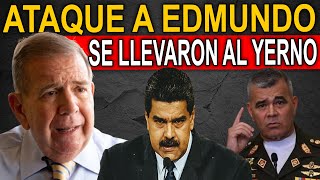 Detalles del secuestro del yerno de Edmundo; Maduro tiene a Tudares