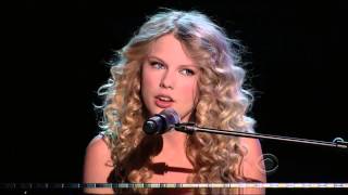 Taylor Swift - You're Not Sorry (Live at the ACM Awards)