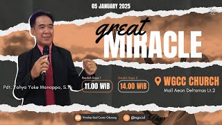 WGCC AEON DELTAMAS | IBADAH RAYA 2 | 14.00 WIB, 5 JANUARI  2025 | Pdt. Yahya Yoke Manoppo, S.Th