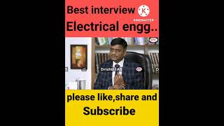 Electrical engineering interview🙏
