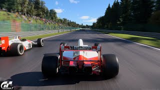 Gran Turismo 7 | McLaren MP4/6 Honda '91 - Circuit de Spa-Francorchamps [4K PS5Pro]