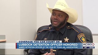 Lubbock officer named Detention Officer of the Year by Texas Jail Association