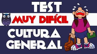 TEST de CULTURA GENERAL para EXPERTOS 🥇 TRIVIA / EXAMEN / QUIZ Saber es Poder 🦉