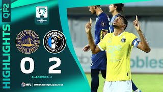 PT Athletic FC 0-2 Penang FC | Highlights | MFL Challenge Cup 2024-25 | QF2