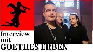 GOETHES ERBEN Interview in der Kulturfabrik Krefeld vom 16. November 2024, by Nightshade TV