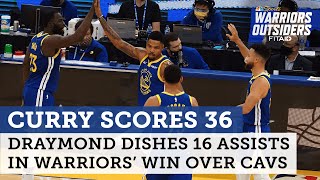 Steph Curry scores 36 in three quarters, Draymond dishes 16 assists in Warriors' win | NBC Sports BA