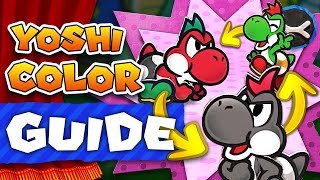 How to Choose Your Yoshi Color in Paper Mario TTYD (Guide)