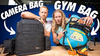 What’s in the Buttery Bros Camera & Gym Bags?