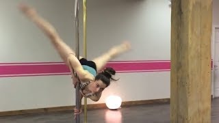 Free Pole Dance Lesson - Julie Chapple's Butterfly Jump