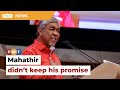 Power struggle led to collapse of PH govt, Zahid reminds Dr M