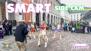 [SIDE CAM | KPOP IN PUBLIC] LE SSERAFIM (르세라핌) 'Smart' DANCE COVER | UK | PARADO