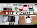 TIPS MERAPIKAN BAJU DILEMARI||Cara Melipat Baju Rapi dan Lurus||Zulaikha Pratiwi|Bersih Bersih Rumah