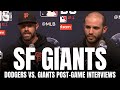 Gabe Kapler & Tommy La Stella React to Giants Taking 1-0 Lead vs. Dodgers, Buster Posey's Homer