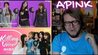 APINK On Killing Voice REACTION | Mr. Chu, NoNoNo, 1도 없어, D N D, LUV, 덤더럼, 몰라요, Remember, U You