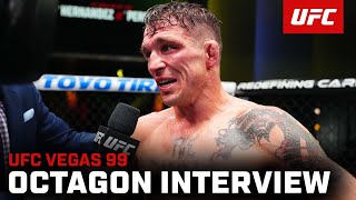Darren Elkins Octagon Interview | UFC Vegas 99