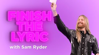 Sam Ryder covers Olivia Rodrigo, Adele & More | Finish The Lyric | Capital