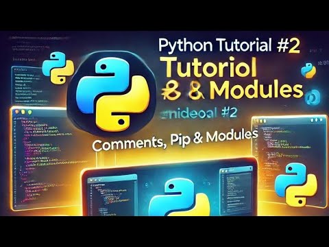 Python Tutorial 2 Comments And Modules Youtube