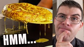 Pro Chef Reacts.. To Adam Ragusea SPANISH Omelettes