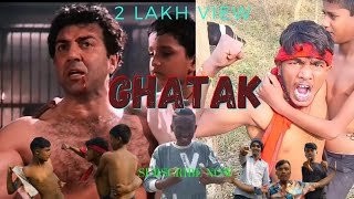 Ghatak fight |Ghatak Spoof Video#Ghatakfunnydubbing#viral#funny #funnyfighting #sunnydeol
