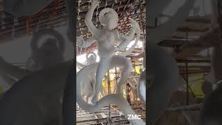 Trimurthi Arts Mumbai Ganpati Murthi Making #Hyderabad#trending #subscribe  #shorts #viral | 14