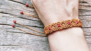 DIY Pulseira de Macramê Tutorial : Guia Completo para Fazer em Casa - Criativa Macrame ✨