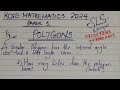 INTERIOR AND EXTERIOR ANGLES OF POLYGONS MATHEMATICS