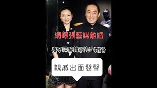 2023年8月，知名導演張藝謀被爆離婚，妻子陳婷轉移資產，出售豪宅跑路，摘除張藝謀妻子標簽認證，親戚出面發聲回應