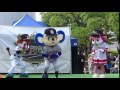 2016.06.08 ファンキー加藤の始球式を再現するドアラ