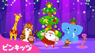 Jungle Bells | ジャングルベル | 英語童謡 | 英語聞き流し | 赤ちゃん向け英語 | ピンキッツ! 童謡と子どもの動画