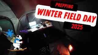 Winter Field Day 2025 Prep: My Portable Ham Radio and Camping Setup!