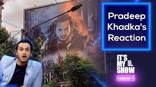 Pradeep Khadka's Reaction On Prem Geet 3's Hoarding Board In India | It's My Show Clip