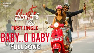 Maestro - Baby O Baby Full Song Update | Nithin Maestro First Song | Nabha Natesh | Get Ready