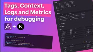 Event context, tags, logs and metrics | Debugging Next.js Applications with Sentry