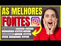 Como Mudar A Fonte Do Instagram (🆁🅰🅿🅸🅳🅾 🅴 🅵🅰🅲🅸🅻)