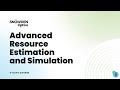 PD Training Course: Advanced Resource Estimation and Simulation 3-DAYS