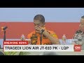 Kami Bukan Manusia Super, Kepala Tim Basarnas Menangis di Depan Keluarga Korban Lion Air JT-610