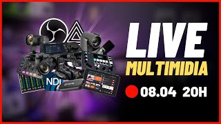 🔴 LIVE DE SEGUNDA #92 - LIVE Multimidia - Video Audio OBS Studio e muito +