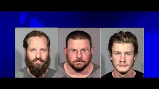 Mugshots of 3 men arrested on terrorism charges