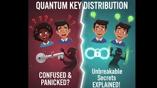 Quantum Key Distribution (BB84 Protocol) Explained Simply | Quantum Cryptography Made Easy