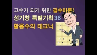 고수가 되기 위한 필수 이론36 '활용수의 테크닉'