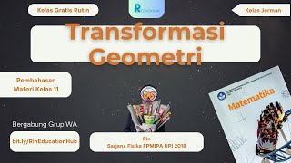 🔴Matematika Kelas 11 #7 Transformasi Geometri: Refleksi