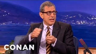 Jeff Goldblum Has Birthday Anxiety | CONAN on TBS