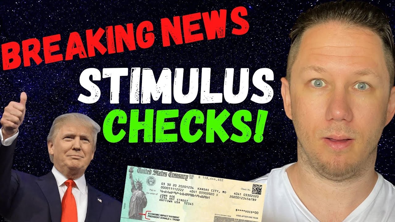 STIMULUS CHECKS FROM WHITE HOUSE! Second Stimulus Check Update ...