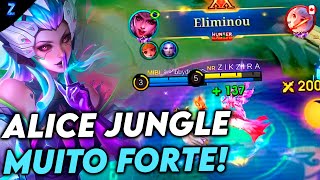 UM MONSTRO CHAMADO ALICE - ALICE GAMEPLAY | Mobile Legends