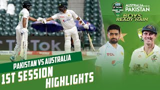 1st Session Highlights | Pakistan vs Australia | 3rd Test Day 3 | PCB | MM2T